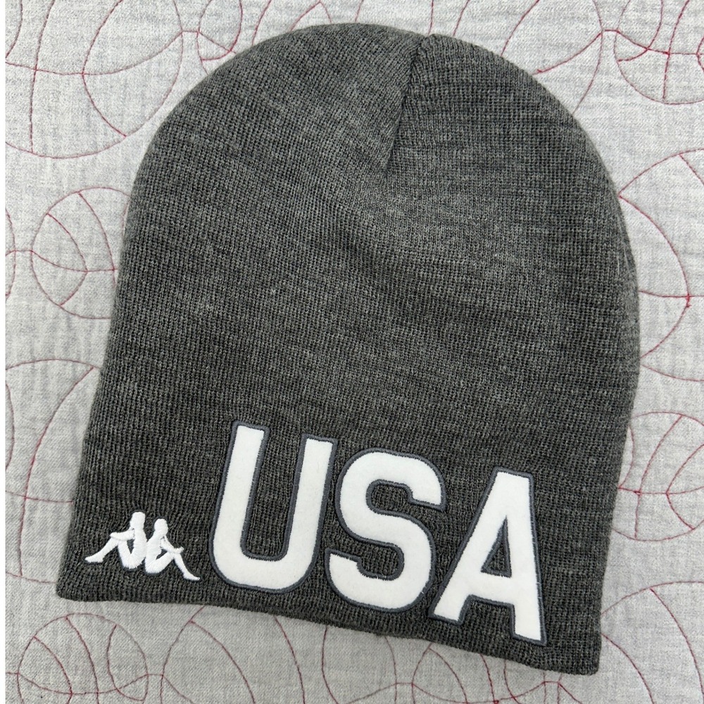 Kappa Beanie Hat Charcoal 6Cento‎ Wabato2 USA Ski / Mens One Size